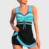 Liisa | Colorful Two-Piece Swimsuit