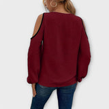 Scarlett - Thoughtful sweater with a square neckline