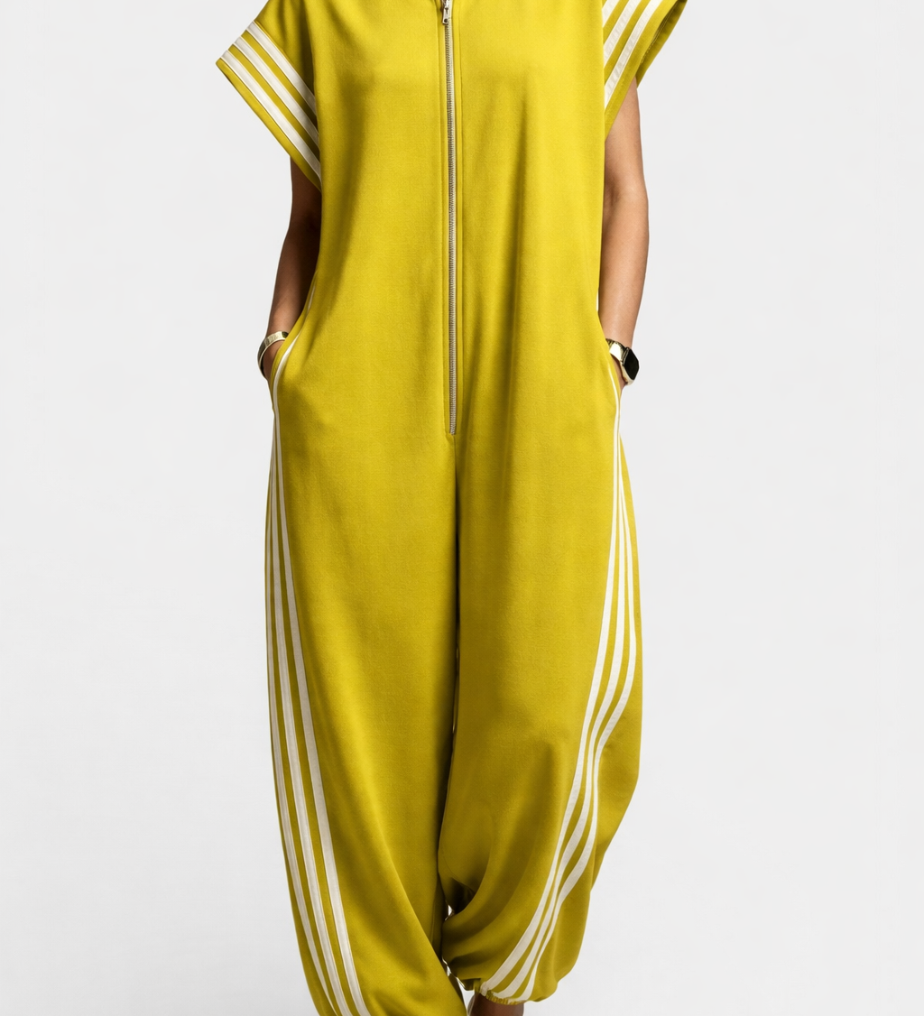 Aino | Zippered Collar Jumpsuit