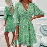 Sunna | Elegant Floral Dress