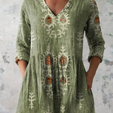 Blair | Long Blouse with a Striking Pattern