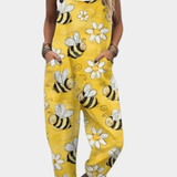 Comfortable Printed Jumpsuit