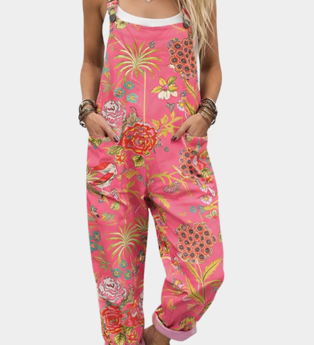 Comfortable Printed Jumpsuit