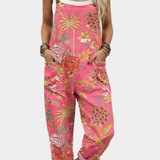 Comfortable Printed Jumpsuit