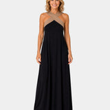 Iva | Maxi Dress with Crossed Straps