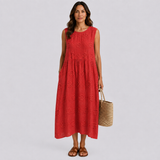 Summer Dress Sleeveless and Comfortable