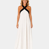 Iva | Maxi Dress with Crossed Straps