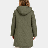 Lorine | Hooded Long Sleeve Jacket