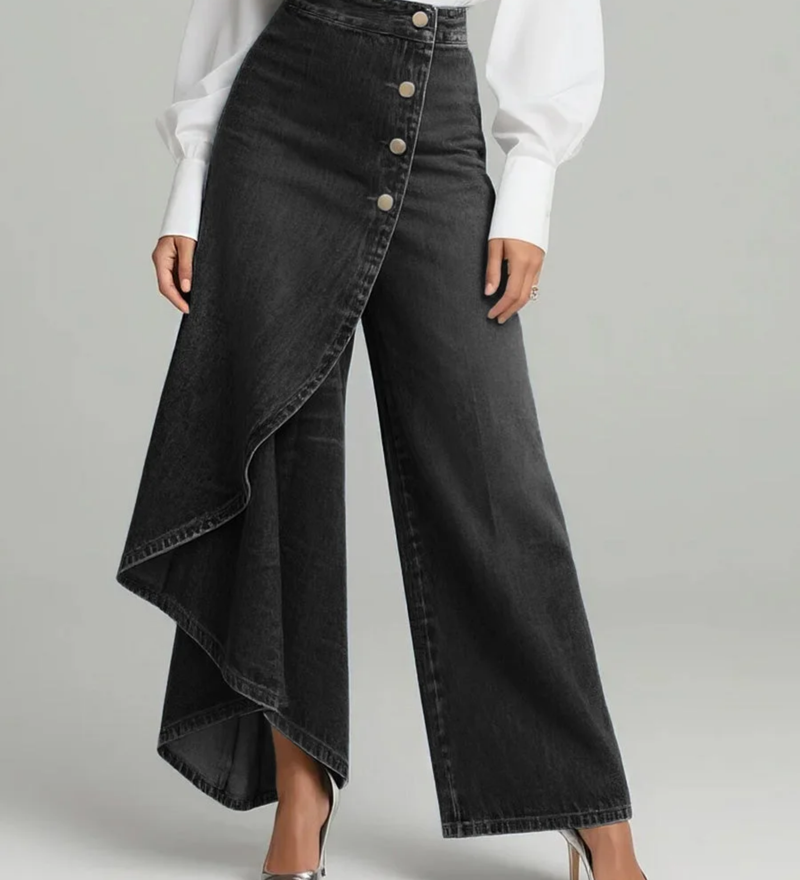Suvi - Wrap Style Jeans