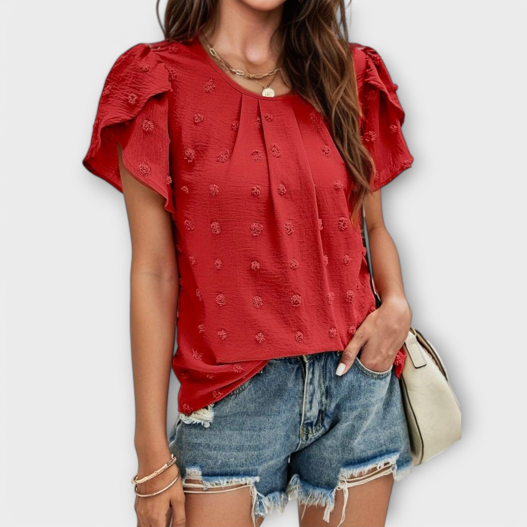 Charlotte - Ideal Polka Dots Blouse