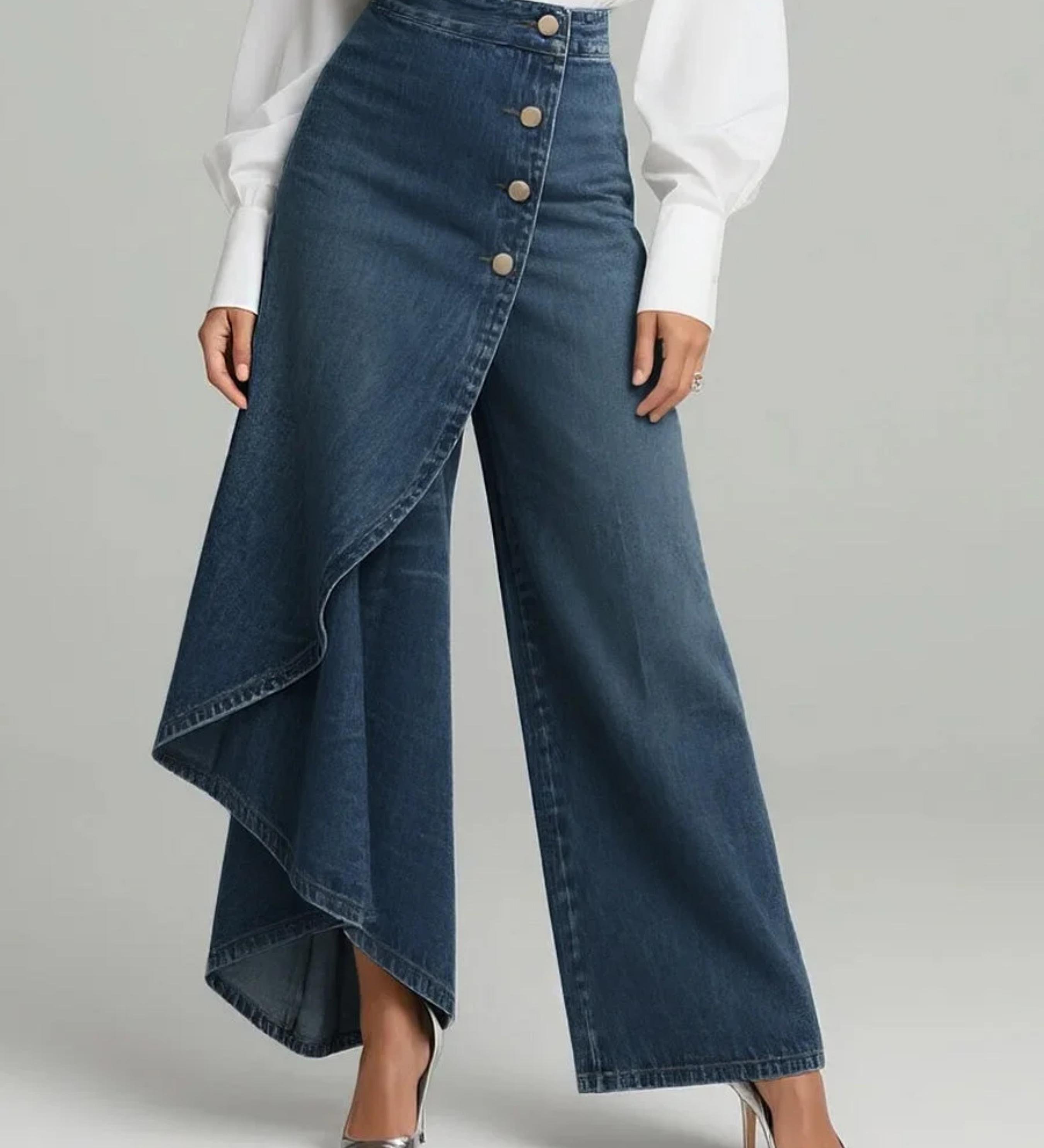 Suvi - Wrap Style Jeans