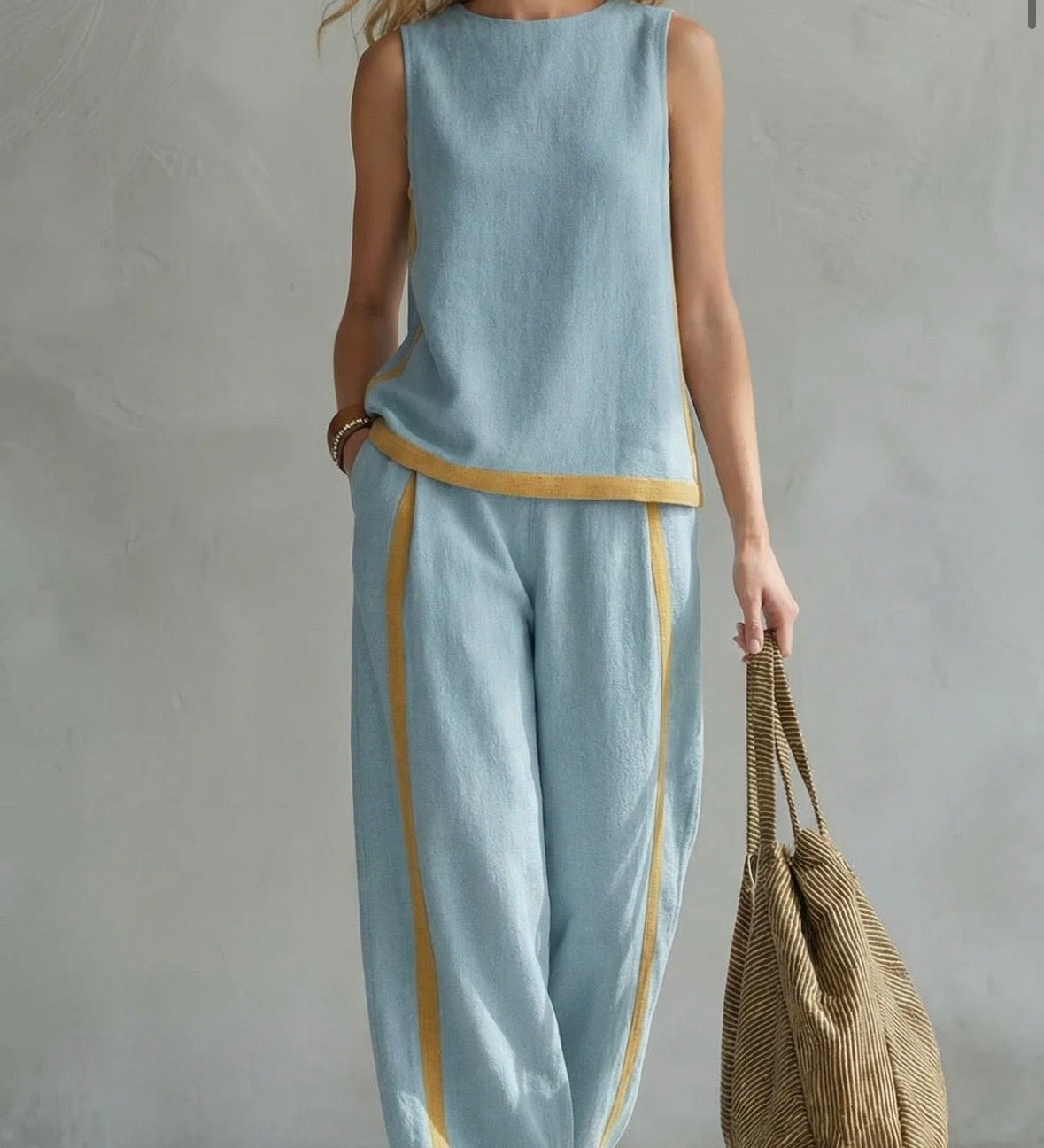 Saana | Stylish ensemble made of cotton and linen