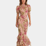 Florelle | Vintage Rose Long Dress