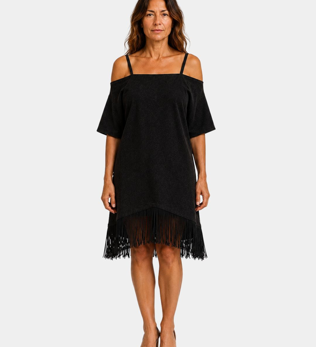 Héloïsette | Strappy Dress with Fringe