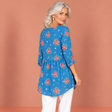 Lucia | Long Blouse with V-Neck