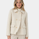 Mélisya | Elegant Coat with Collar