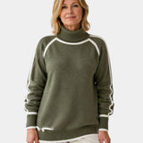 Kaylee | Elegant High Neck Sweater
