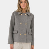 Mélisya | Elegant Coat with Collar