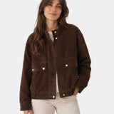 Cléoria | Short Jacket with Closure and Pockets