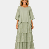 Agnès | Elegant Fluid Maxi Dress