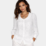 Madeleine | Women's Vintage Floral Print Shirt
