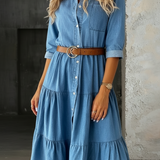 Aada - Casual and Stylish Denim Dress