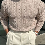 Mergim – Knit Sweater with Long Sleeves for Rent