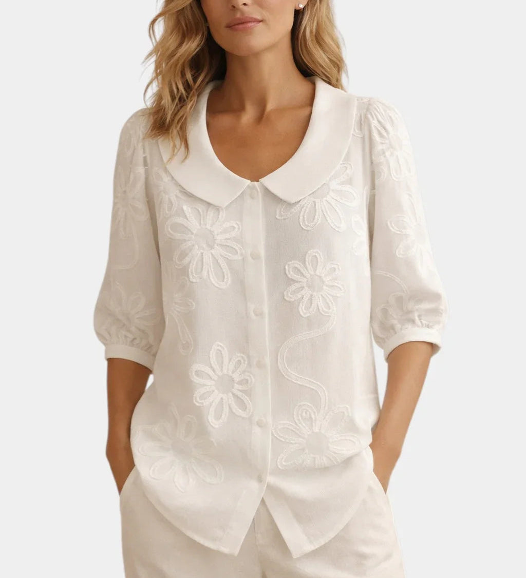 Elya | Embroidered Blouse