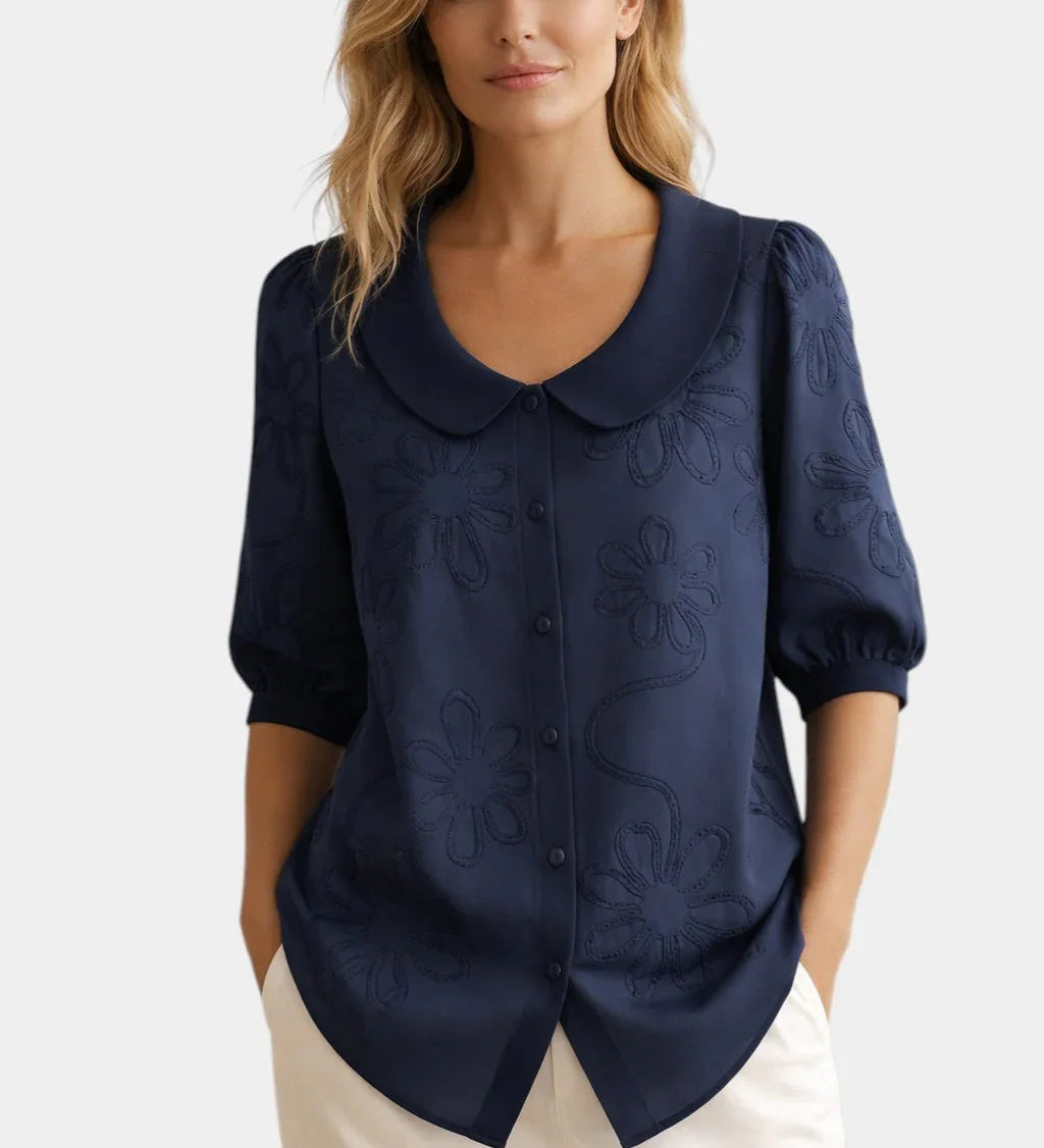 Elya | Embroidered Blouse