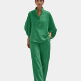 Brune | Cotton Two-Piece Set