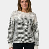 Rachael | Round Neck Color Block Sweater