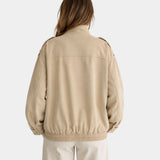 Juléane | Elegant bomber jacket with high collar