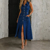Aino - Dress with Open Front
