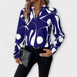 Stylish Long-Sleeve Top with V-Neck