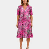 Adèle | Dress with V-neckline