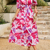 Allison | Elegant Floral Dress