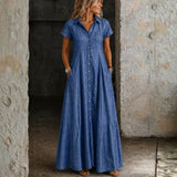 Aune - Long Denim Dress