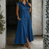 Kerttu - Oversized Denim Dress
