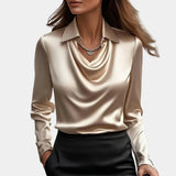 Emma | Elegant Shiny Blouse