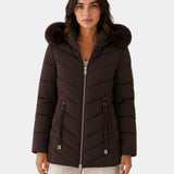 Anéline | Elegant Quilted Puffer Coat