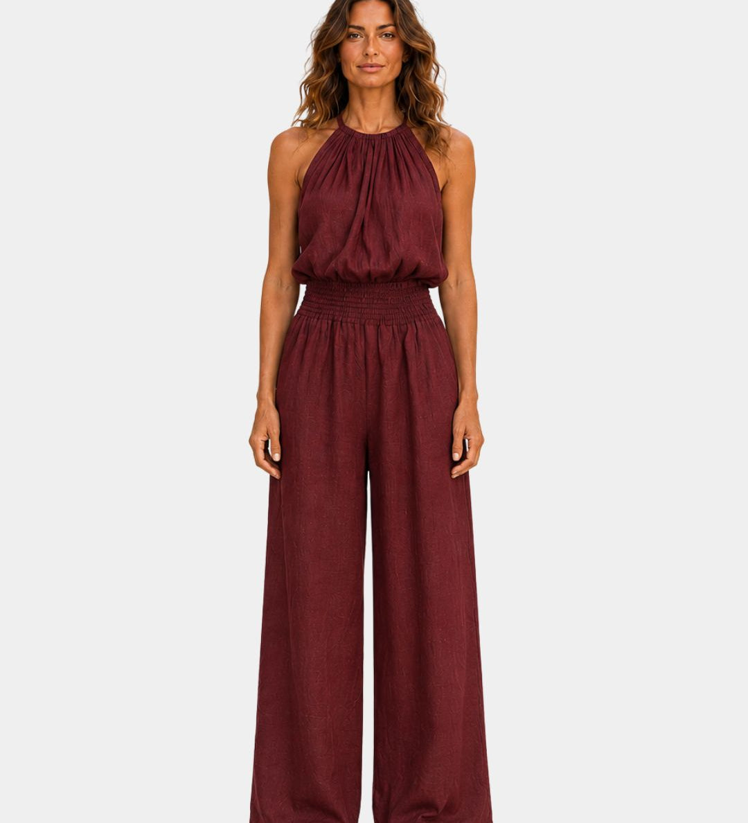 Ghisleine | Elegant Jumpsuit with Halter