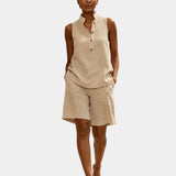 Mélior | Sleeveless Summer Set with Shorts