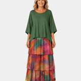 Agnès | Elegant Fluid Maxi Dress