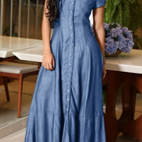 Aune - Long Denim Dress