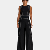 Aymone | Modern Design Pants and Blouse Set