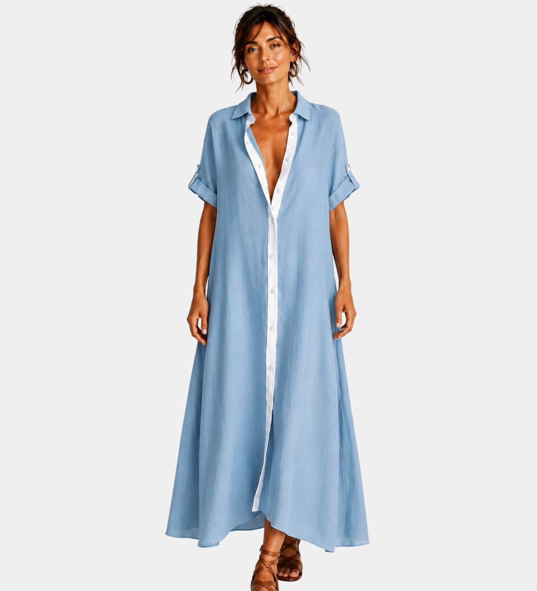 Beryl | Shirt-Inspired Dress