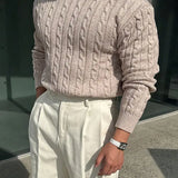 Mergim – Knit Sweater with Long Sleeves for Rent
