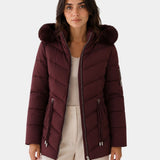 Anéline | Elegant Quilted Puffer Coat