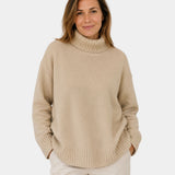 Irena | Soft Pullover with Roll Neck