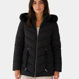 Anéline | Elegant Quilted Puffer Coat